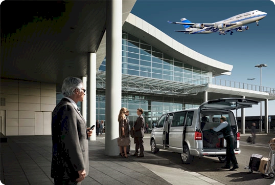 AIRPORT SHUTTLE SERVICE by the Airport transfers company